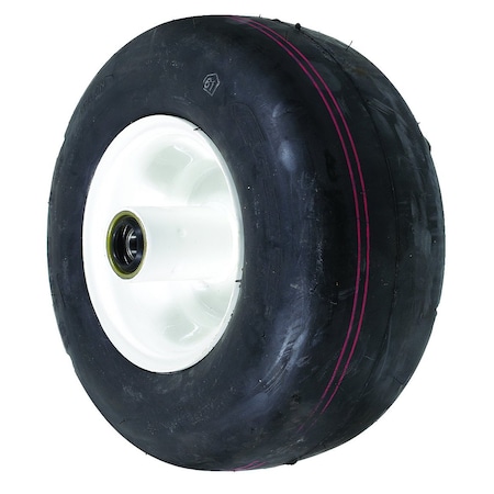 A & I Products 13x6.5x6 Lawn Mower Wheel, 4 Ply, Smooth A-B1FP105